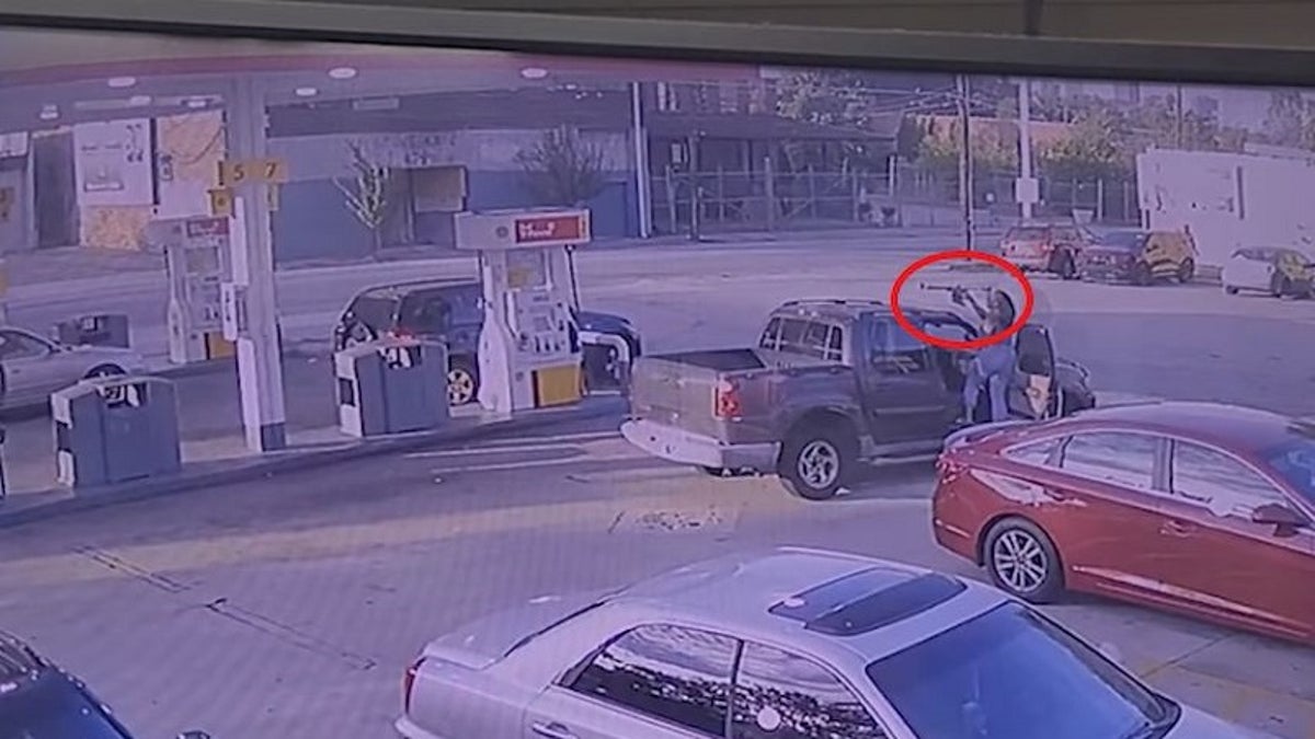 Atlanta drive-by shooting caught on video