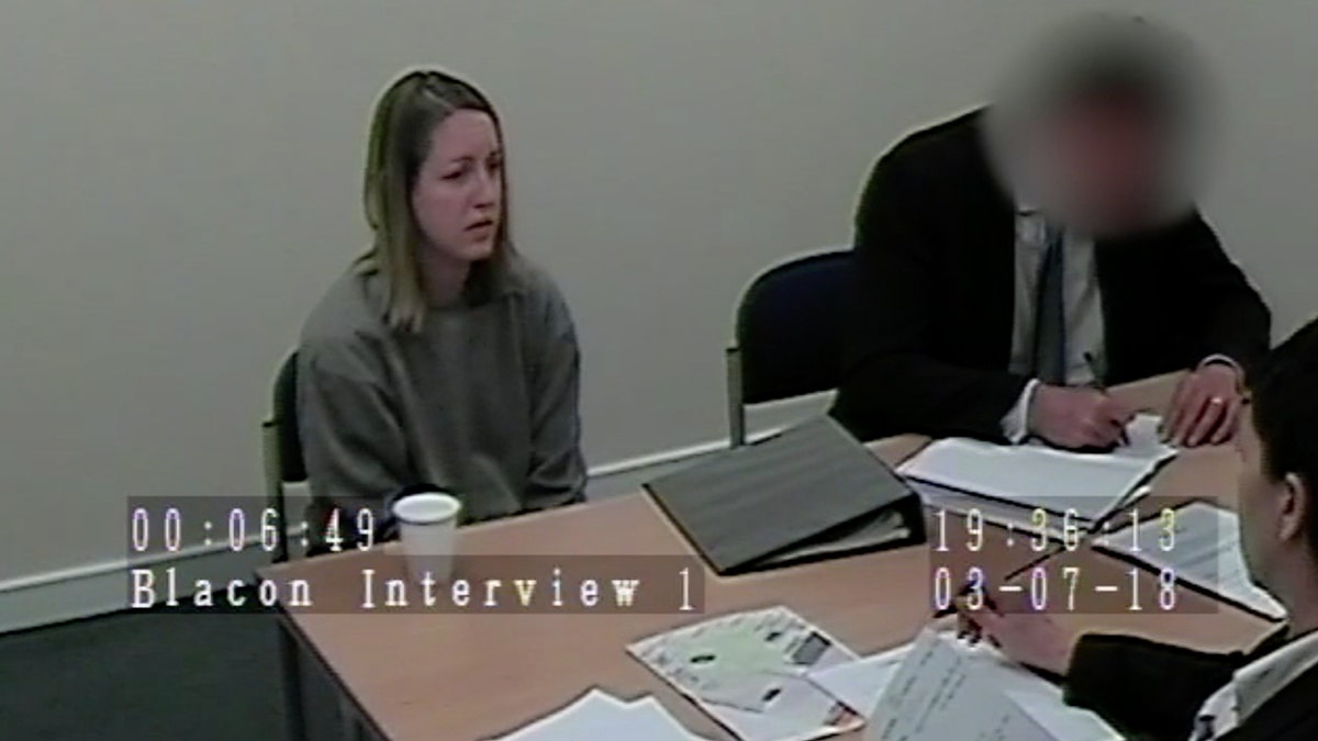 Lucy Letby in post-arrest interview 