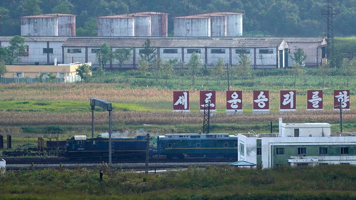 North-Korea-Russia train
