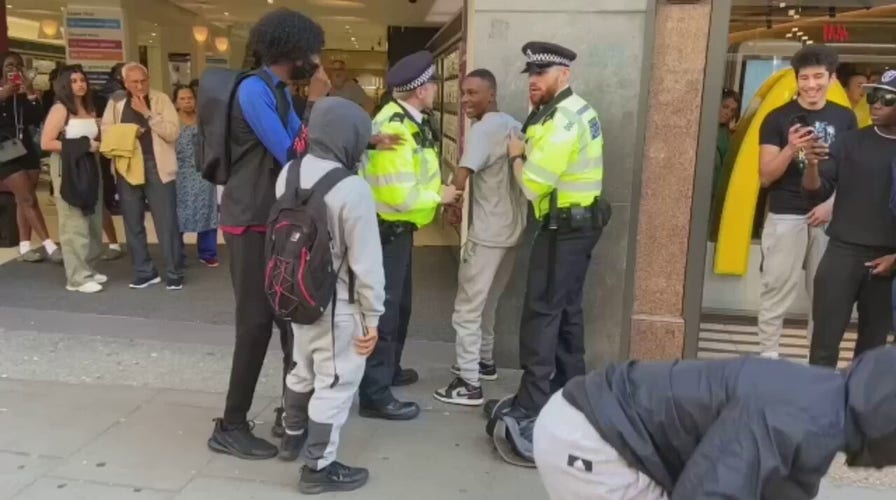 London police arrest shoplifters who gathered in response to TikTok trend