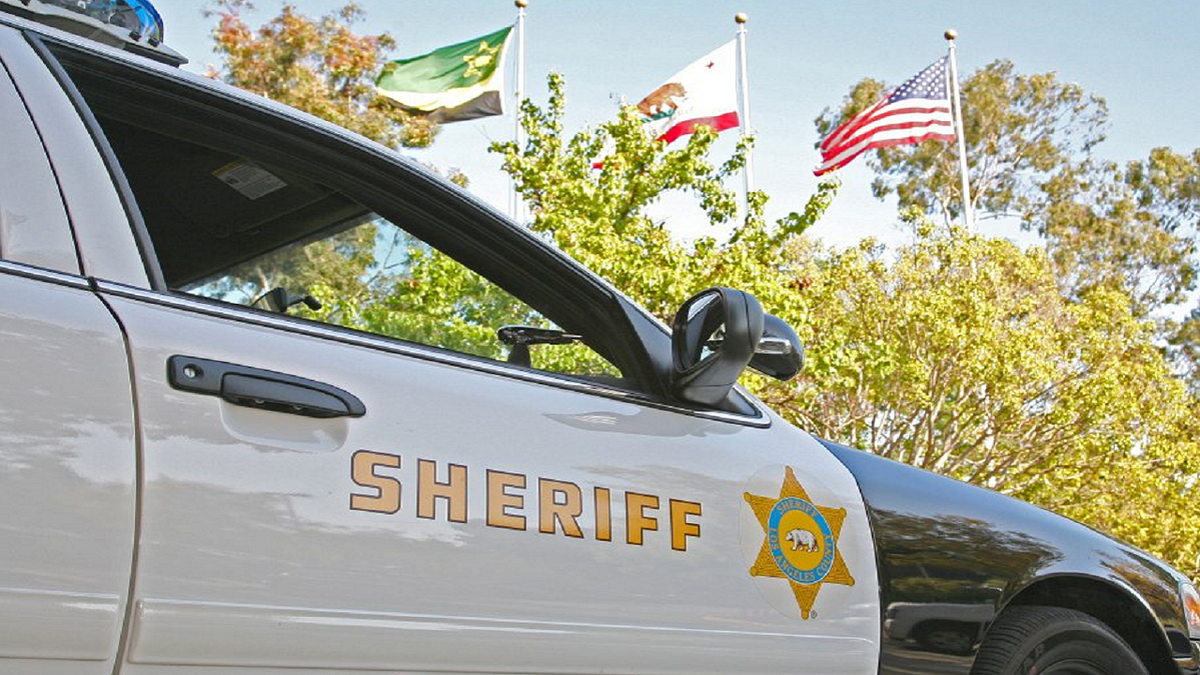 Los Angeles County Sheriff squad car