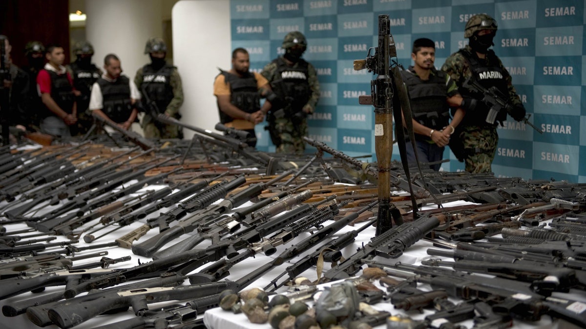 Mexico Cartel guns marines