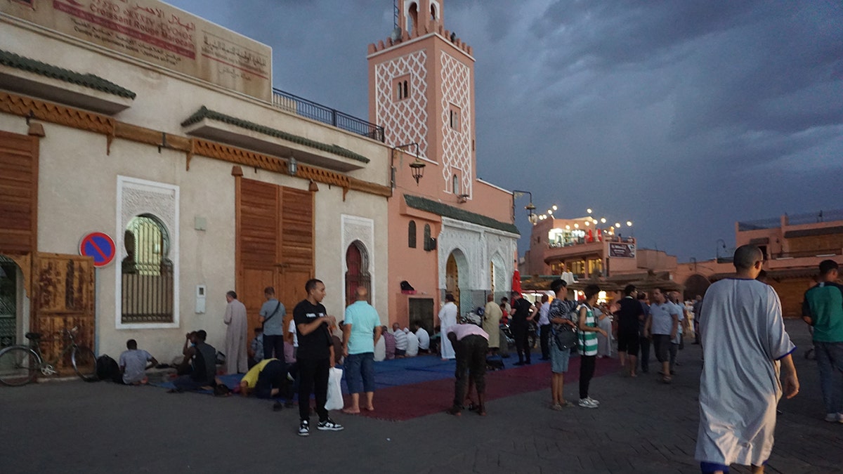 A quiet evening in Marrakesh, August 2023