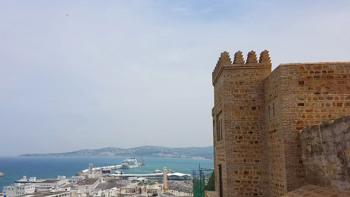 Tangier, a Moroccan port on the Strait of Gibraltar