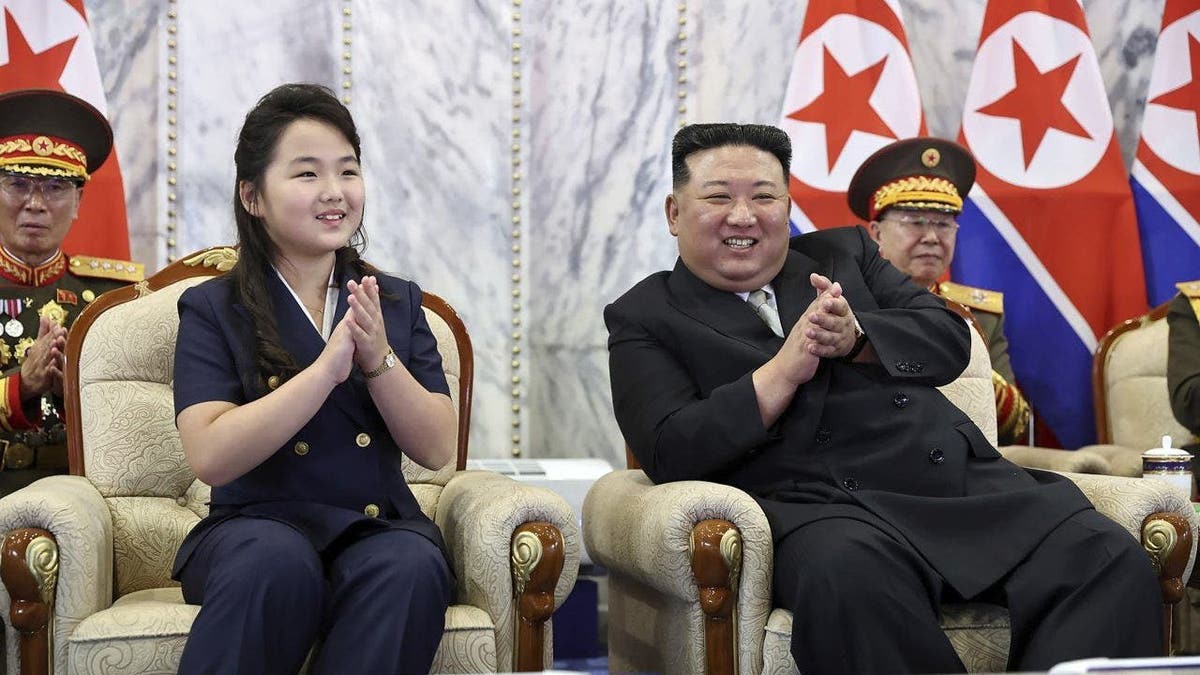 Kim Jong Un and Jun-ae