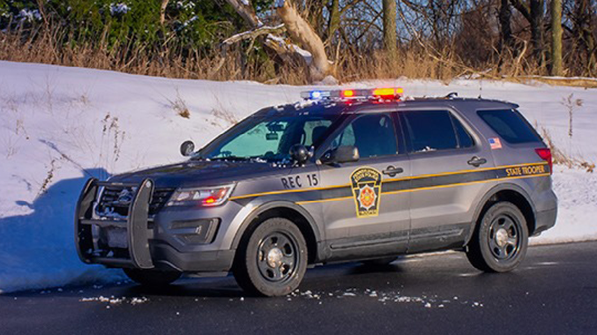 Pennsylvania state police cruiser