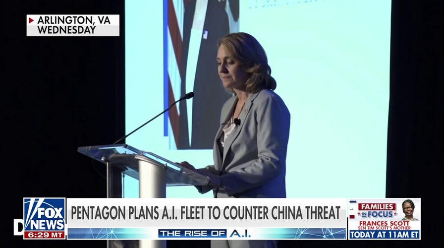  Pentagon plans AI fleet to counter growing China threat