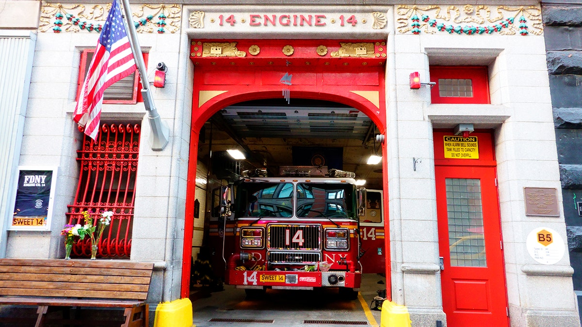 A fire station in New York City
