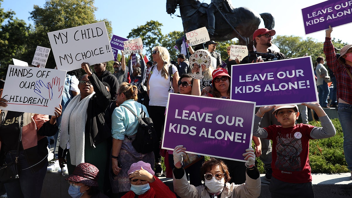'1 Million March for Children' protest in Toronto