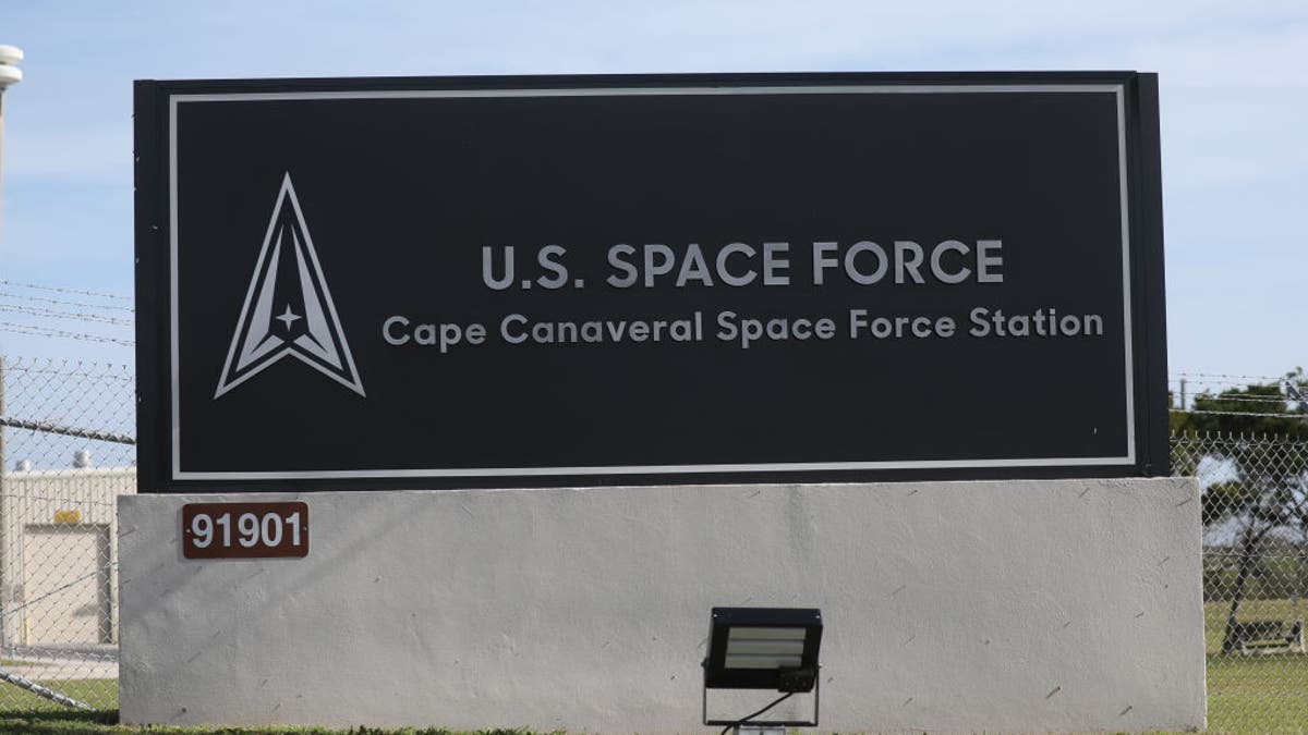 US Space Force sign