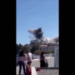 Watch: Reported Ukraine missile strikes Russian Naval HQ in Crimea amid counteroffensive