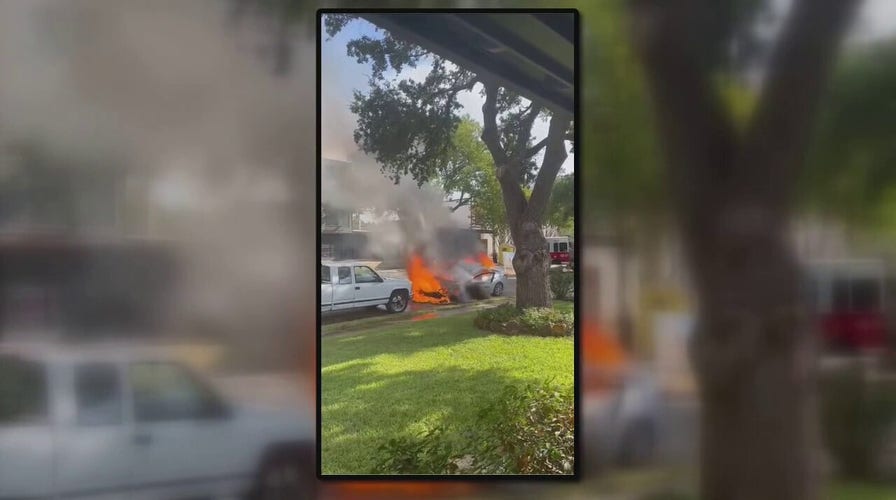 Paralyzed Texas man pulled out of burning car by Good Samaritan