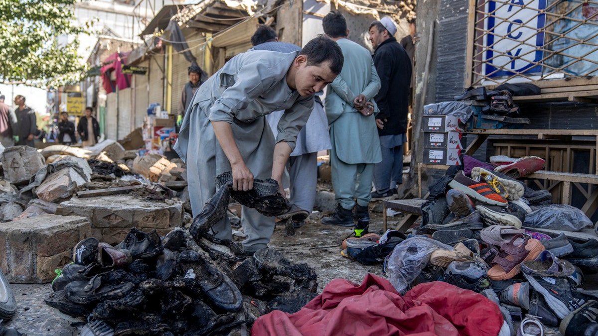 Kabul gym explosion site
