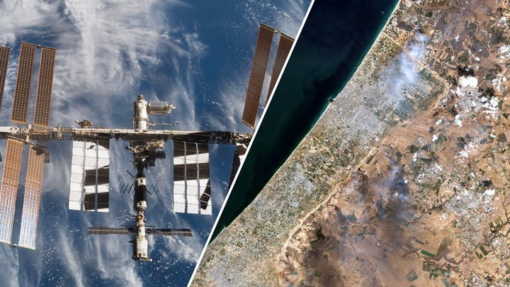 How astronauts aboard the International Space Station see the Israel-Hamas war