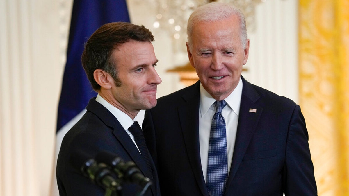 Macron and Biden