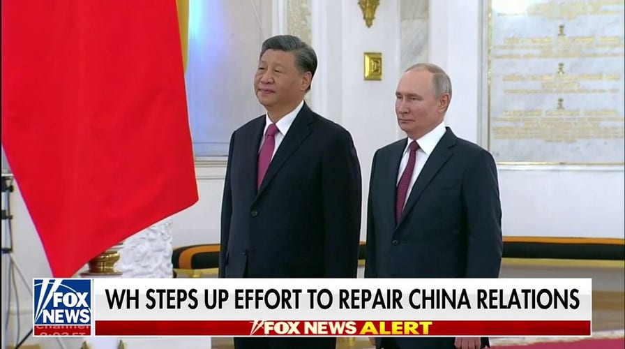 White House steps up effort to repair China relations