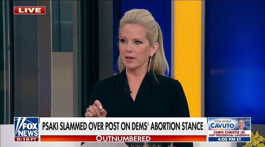 ‘Outnumbered’ rebukes Psaki’s controversial tweet over abortion limits