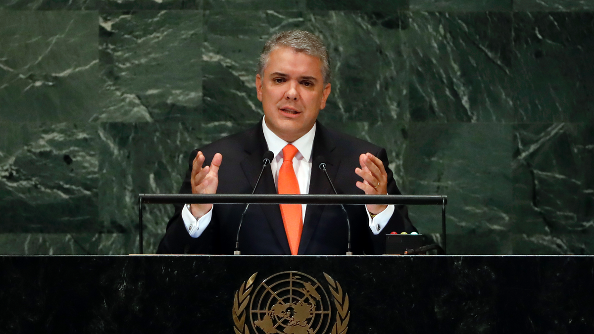 Colombia President Ivan Duque