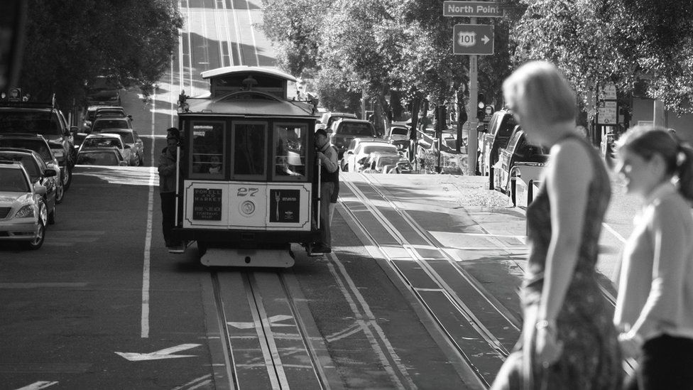 Street scene in San Francisco