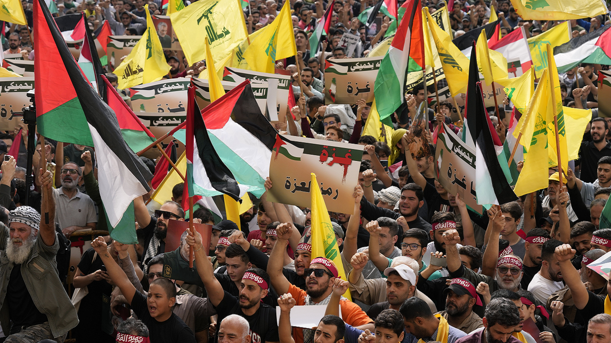 Pro-Palestinian protest in Lebanon