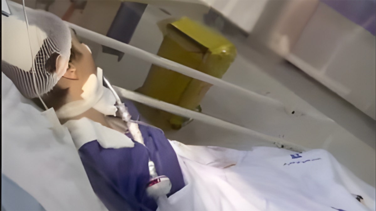 Armita Garawand in hospital bed