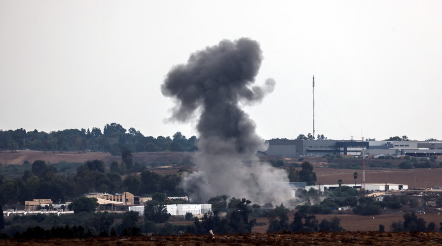 WATCH LIVE: Gaza City as Israel strikes back against devastating terror attacks  