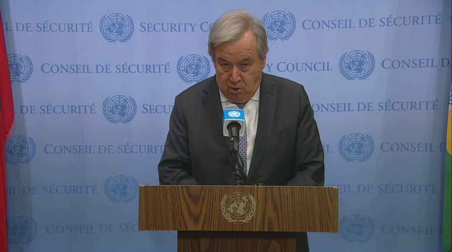 UN chief responds to Israel's demand for his resignation