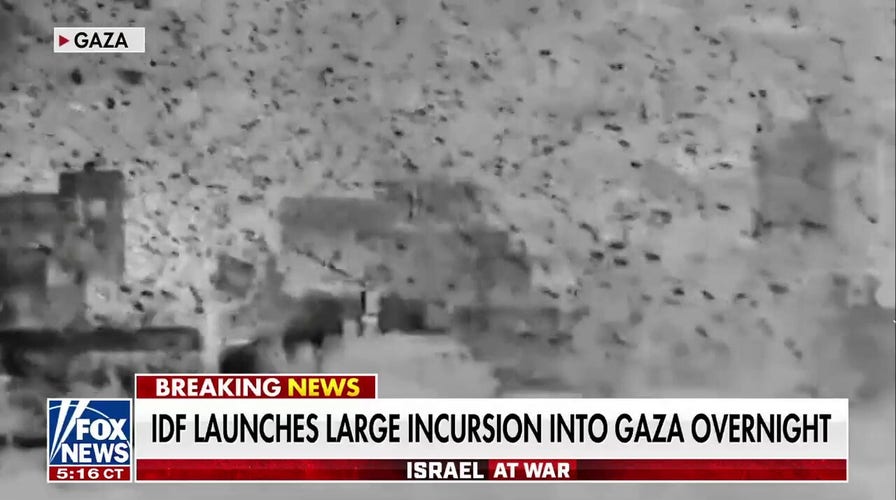 Israel launches largest ground incursion into Gaza since Oct. 7 attacks