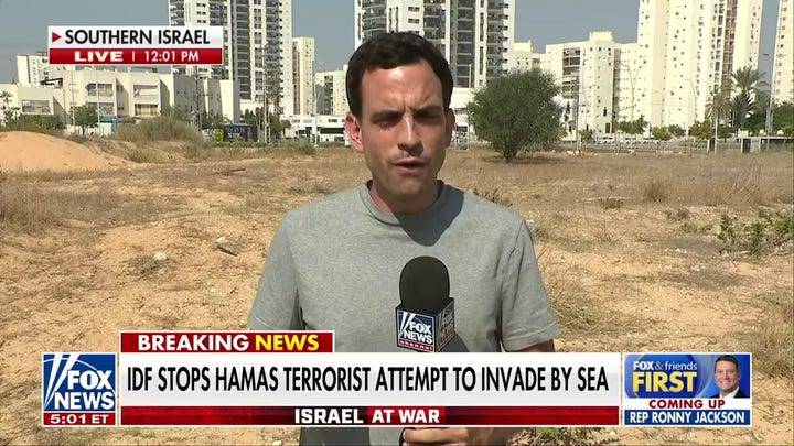 IDF halts Hamas terrorists' attempt to invade Israel by sea