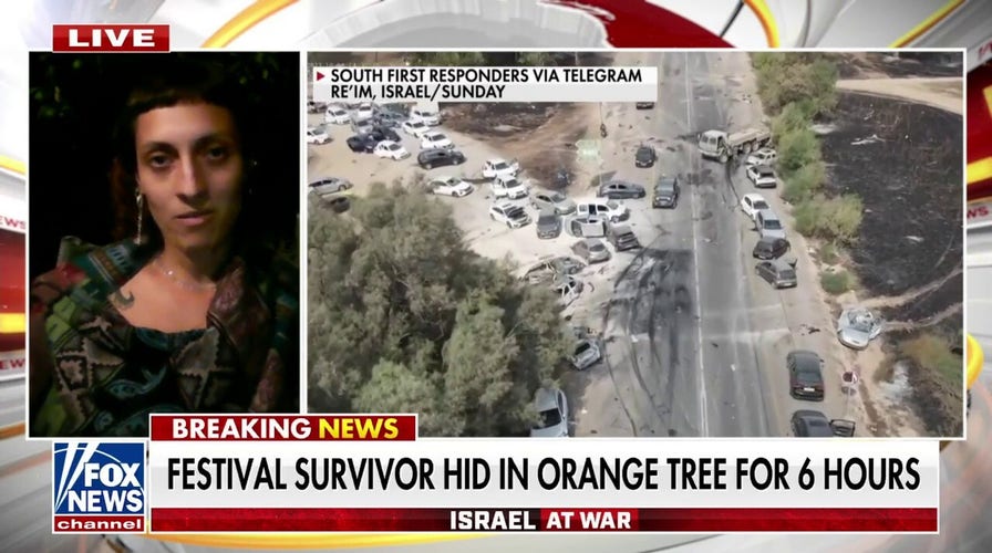 Music festival attendee describes surviving Hamas attack