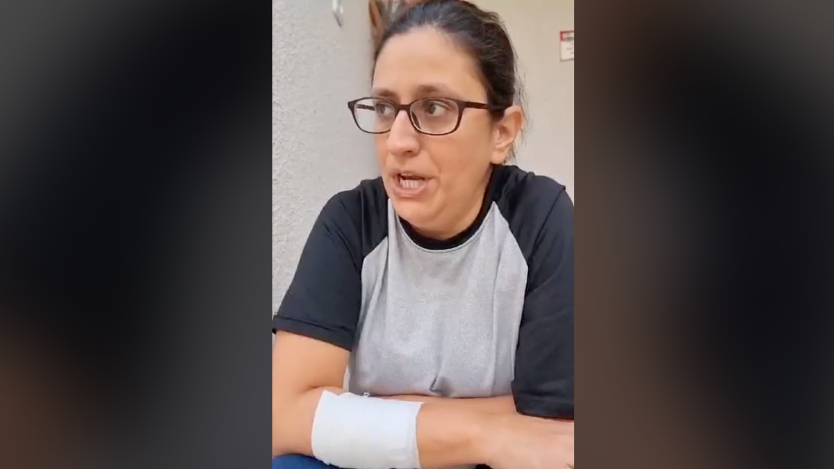 Israeli woman speaks about war