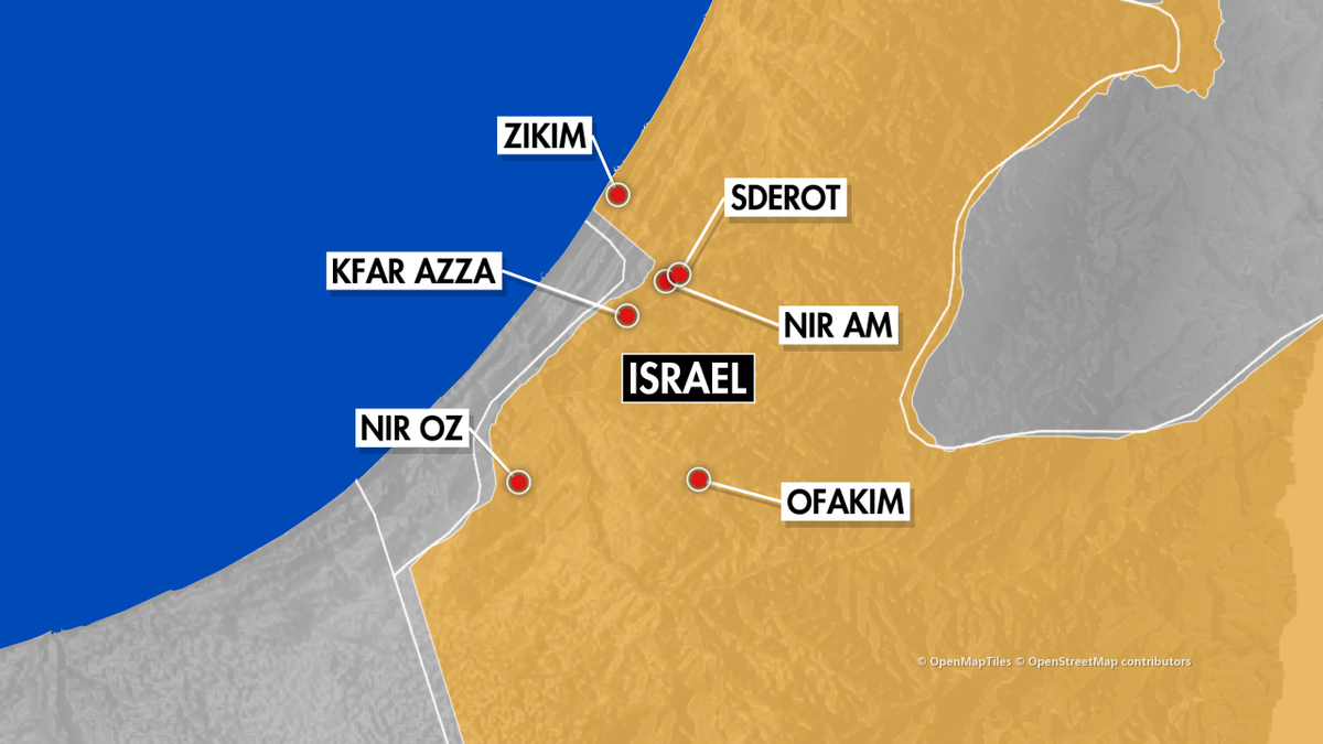 Israel targets by Hamas rockets