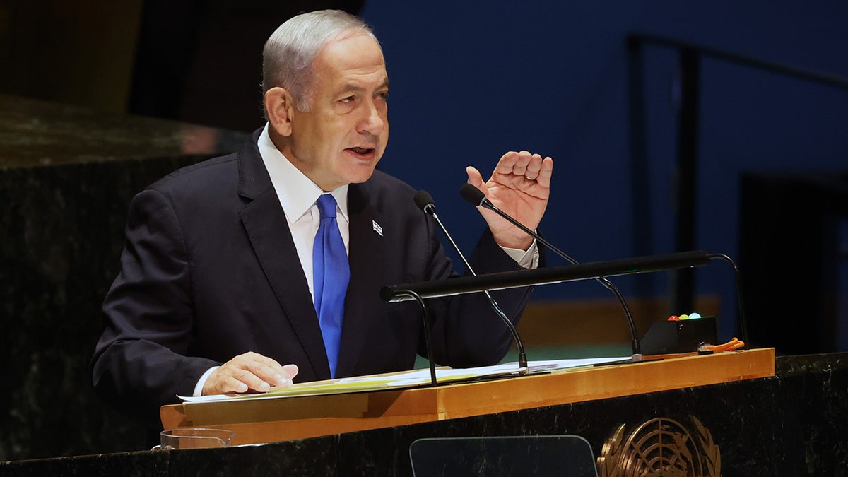Israeli PM addresses the UN