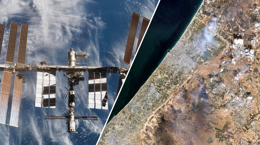 How astronauts aboard the International Space Station see the Israel-Hamas war
