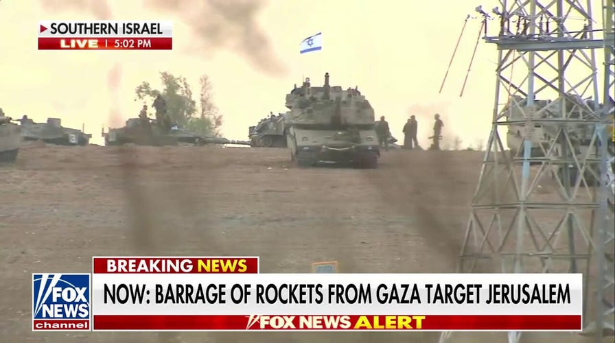 Long-range rockets reportedly fired towards Jerusalem