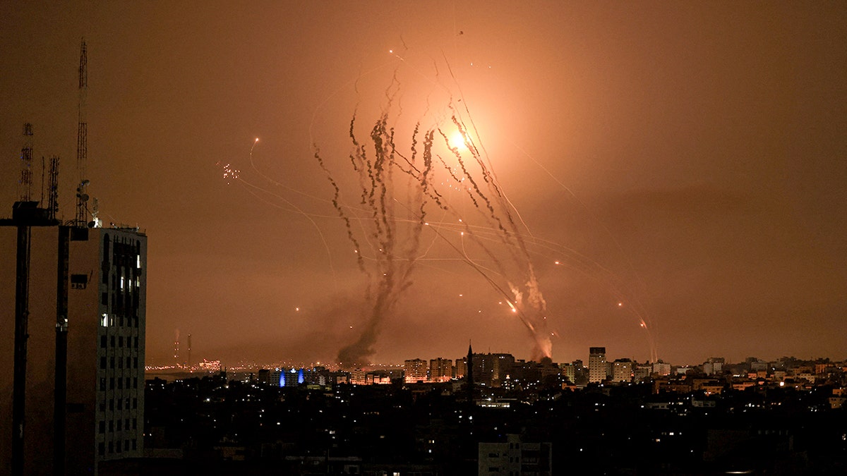 Rockets fly from Gaza