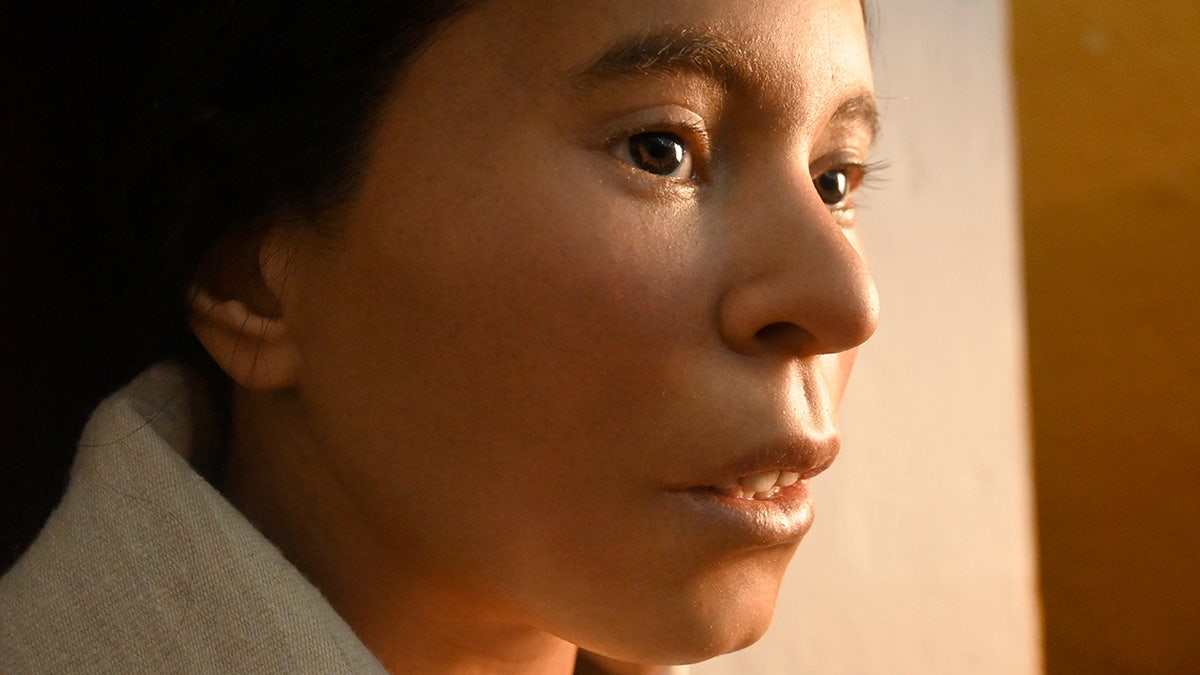 Facial reconstruction of sacrificed Incan girl