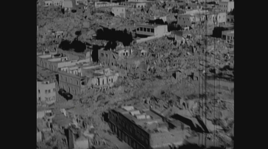 Historic video shows the destruction of Agadir after a devastating earthquake