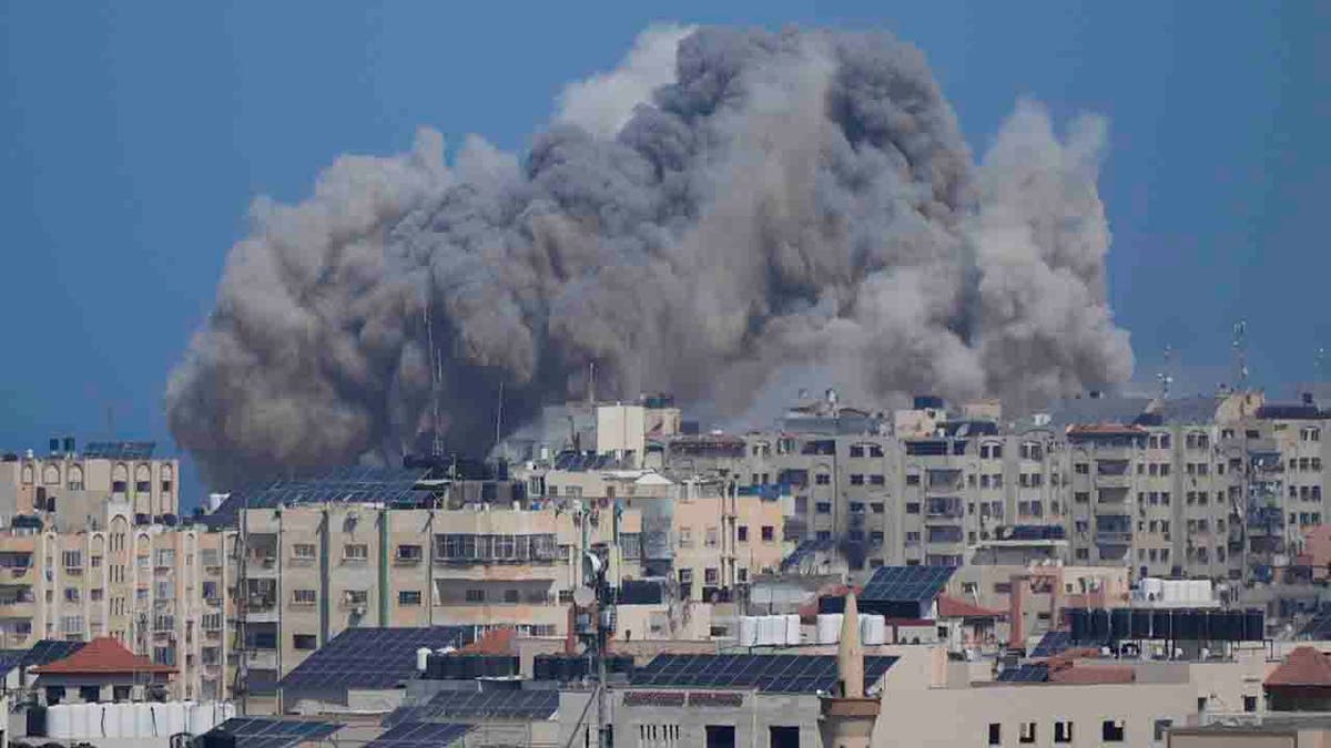 Israeli airstrike in Gaza City