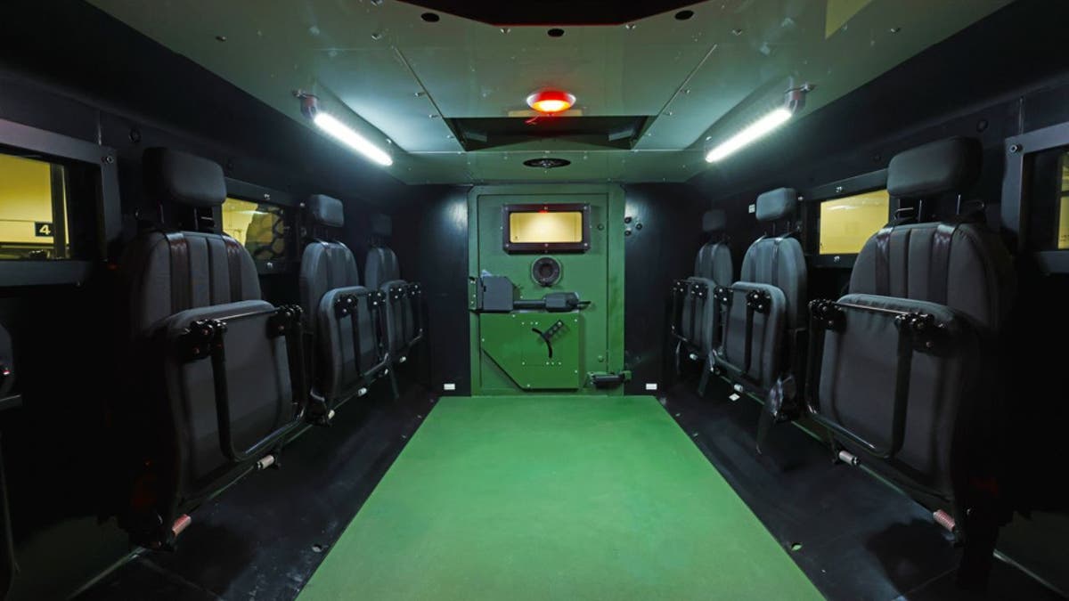senator mrap interior