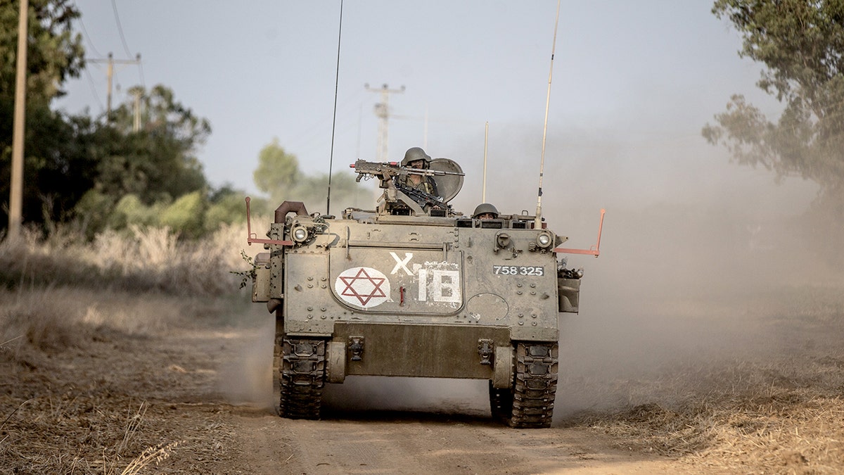 Israel defense force tank