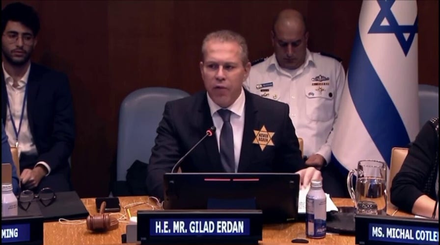 Israeli ambassador to the United Nations Gilad Erdan: 'We need to act' against rise in antisemitism