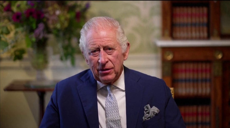King Charles III addresses Bletchley Park AI summit