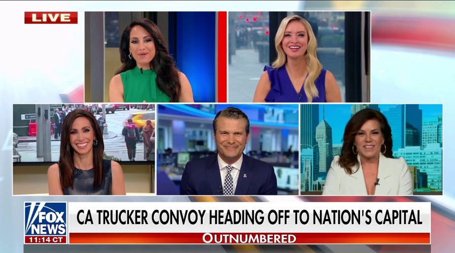'Outnumbered' on Canada's Freedom Convoy inspiring California truckers heading to DC