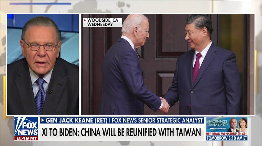 Biden administration is wrong to think they can 'change' China with meetings: Gen. Jack Keane