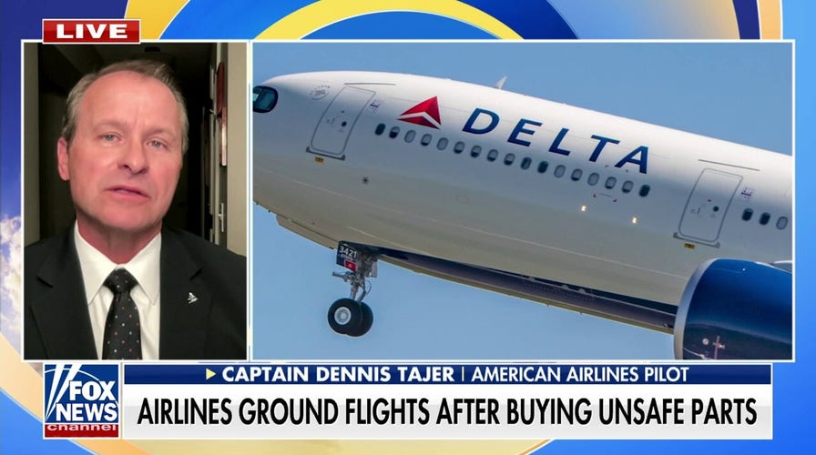Airlines ground flights after finding unapproved parts 
