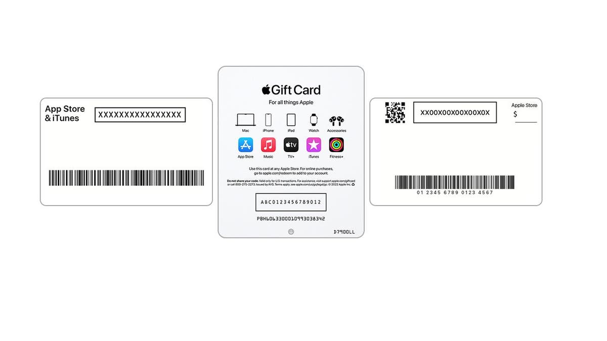 Apple gift card scams