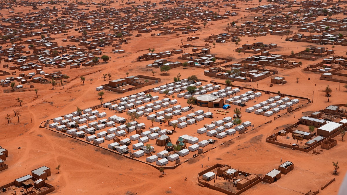 Displacement camp in Djibo, Burkina Faso
