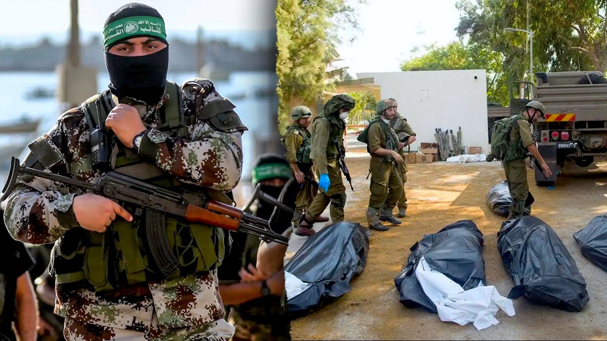 Body bags and Hamas terrorists