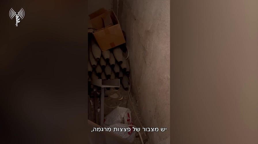 IDF releases video of mortar bombs found in Gaza kindergarten